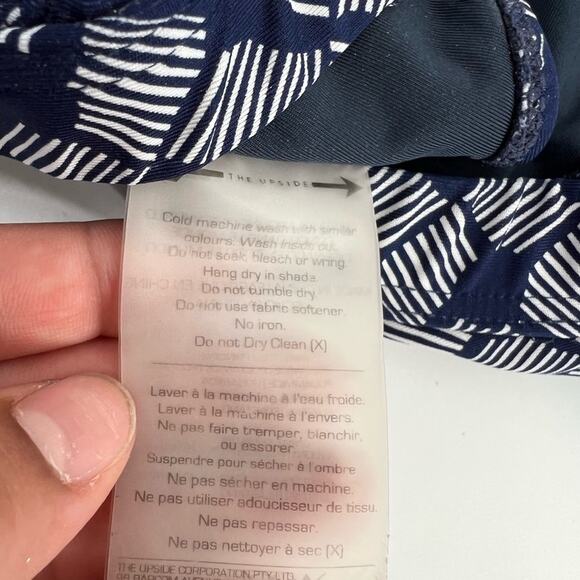 The Upside x Soul Cycle Alexa Vintage Print Sports Bra Athletic Activewear Sz M - Picture 7 of 8